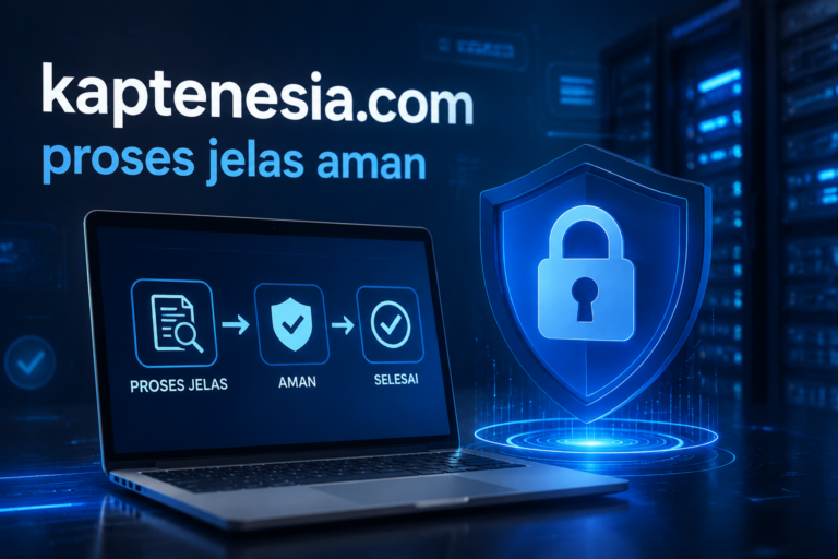 Kaptenesia.com Proses Jelas Aman